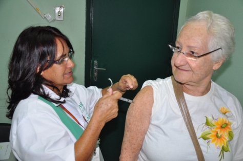 Campanha de Vacinação contra a Gripe acontece em todos os postos de saúde